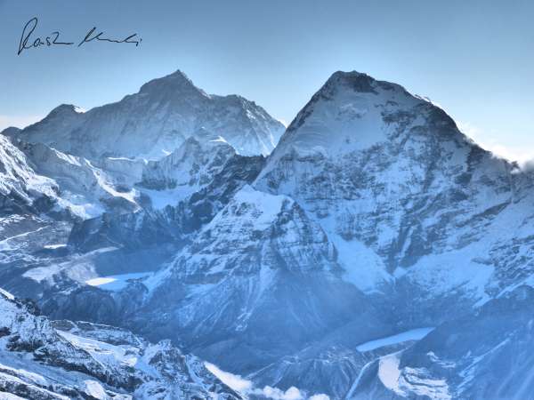 Nepal, Makalu, from Mera Peak