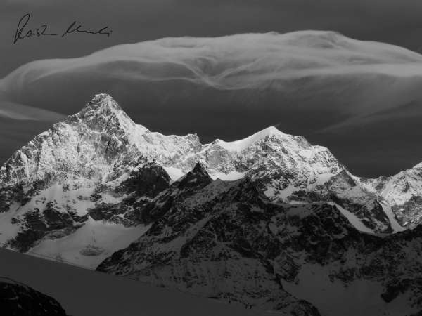 Schweiz, Weißhorn, Rothorn