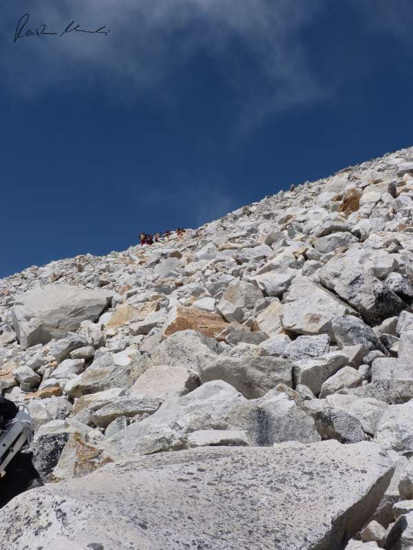 Nahe Sherpani-Col High Camp