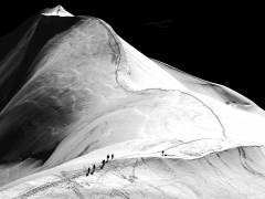 Aiguille du Midi, nahe Vallée Blanche Aiguille du Midi, nahe Vallée Blanche