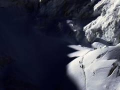 Bergsteiger am Weissmiess Bergsteiger am Weissmiess