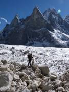Karakorum, nahe K7 Base Camp